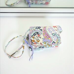 Vera Bradley Convertible Crossbody/Wristlet in Maddalena Paisley Soft